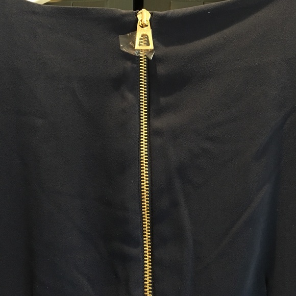 Sail to Sable 'ready in ruffles' dress, Navy, 2 - Picture 5 of 5